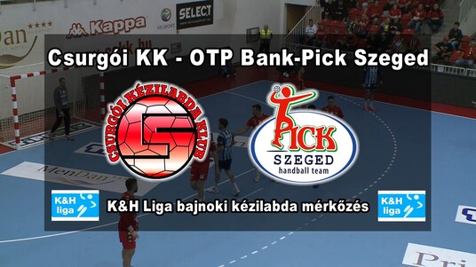Csurgói KK - OTP Bank-Pick Szeged NBI-es bajnoki férfi kézilabda mérkőzés 2023. október 15.