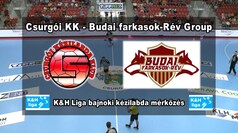 Csurgói KK - Budai Farkasok-Rév Group bajnoki férfi kézilabda mérkőzés 2022. szeptember 10.