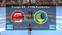 Csurgói KK - CYEB-Budakalász bajnoki férfi kézilabda mérkőzés 2022. október 1.