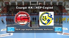 Csurgói KK - HÉP-Cegléd bajnoki férfi kézilabda mérkőzés 2022. október 22.
