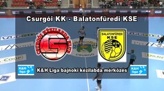 Csurgói KK - Balatonfüredi KSE bajnoki férfi kézilabda mérkőzés 2022. október 29.