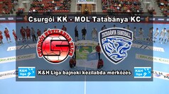 Csurgói KK - MOL Tatabánya KC NBI-es bajnoki férfi kézilabda mérkőzés 2023. február 25.