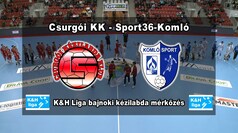 Csurgói KK - Sport36-Komló NBI-es bajnoki férfi kézilabda mérkőzés 2023. március 4.
