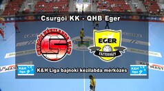 Csurgói KK - QHB Eger NBI-es bajnoki férfi kézilabda mérkőzés 2023. szeptember 9.