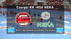 Csurgói KK - HSA NEKA NBI-es bajnoki férfi kézilabda mérkőzés 2023. szeptember 23.