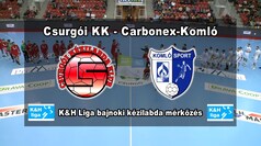 Csurgói KK - Carbonex-Komló NBI-es bajnoki férfi kézilabda mérkőzés 2023. október 28.