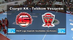 Csurgói KK - Telekom Veszprém NBI-es bajnoki férfi kézilabda mérkőzés 2024. február 4.